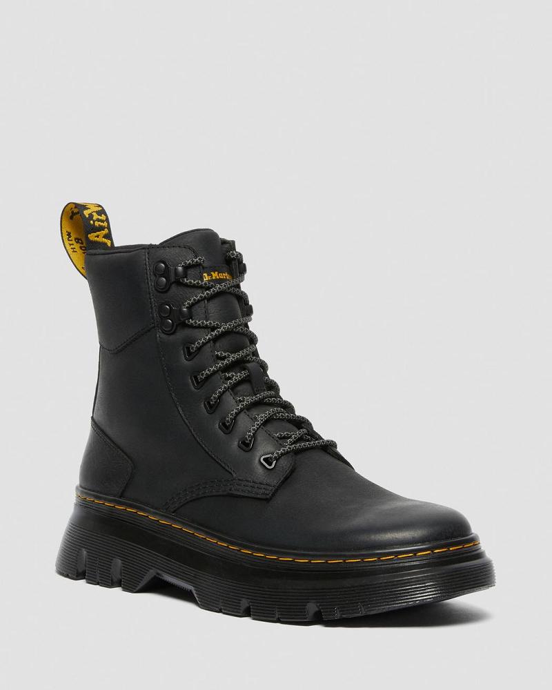 Botas Casuales Dr Martens Tarik Wyoming Cuero Utility Hombre Negros | MX 332LIS